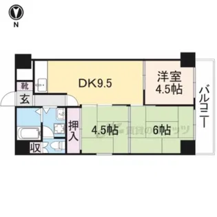 WELFARE NARA【5階】の間取り