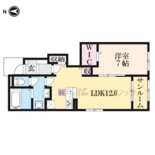 Arietta【1階】の間取り
