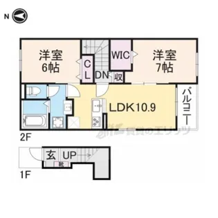 Arietta【2階】の間取り