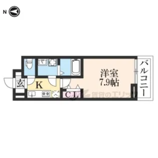 ラ・ルミエール【3階】の間取り