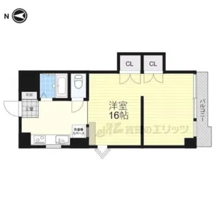 GRANDSTEADY奈良三条【901号室】の間取り