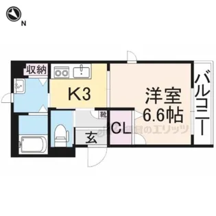 カサグランデ【1階】の間取り