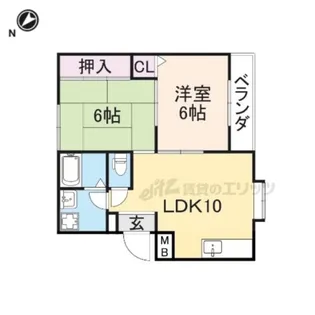 カサロッサ【301号室】の間取り