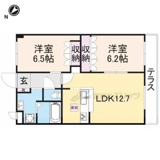 レマルージュ【3階】の間取り