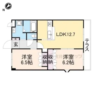 レマルージュ【305号室】の間取り