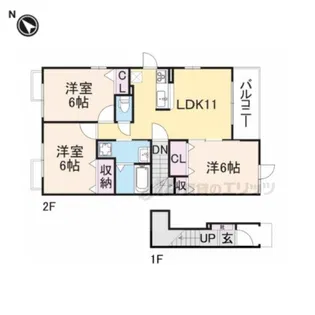 リーベ【2階】の間取り