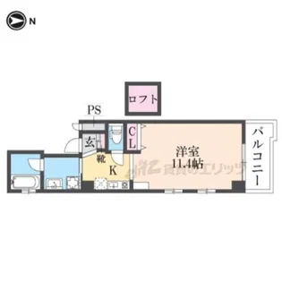 協栄ビル大宮【7階】の間取り