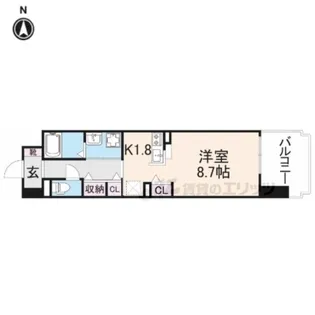 ヌーベル エスポワール【2階】の間取り