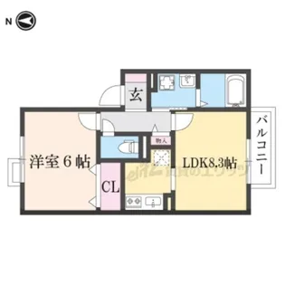カサグランデ【2階】の間取り