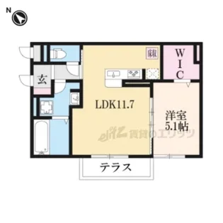 Erfolg【3階】の間取り