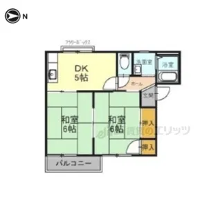 カーサ・カタタ【202号室】の間取り