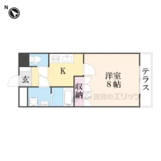 オルガ21【1階】の間取り