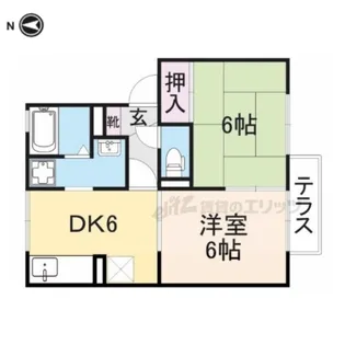 ベルメゾン【205号室】の間取り