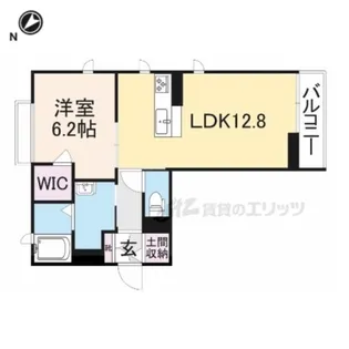 シャーメゾンアイ【101号室】の間取り