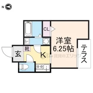 セイム宮之阪【2階】の間取り