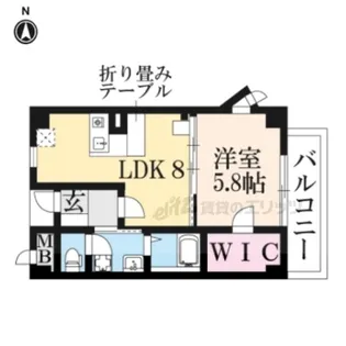 アンソレイエ(前栽町)【2階】の間取り