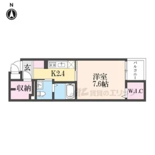ベルオーブ?【3階】の間取り