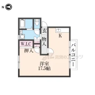 レジデンスボナール?【1階】の間取り