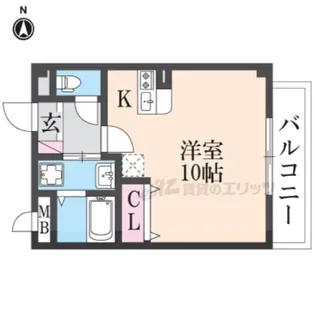 アムール パティオ【2階】の間取り