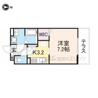 クレアール郡山?【1階】の間取り