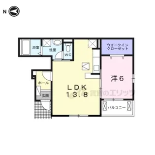 ミエティトゥーラ【1階】の間取り