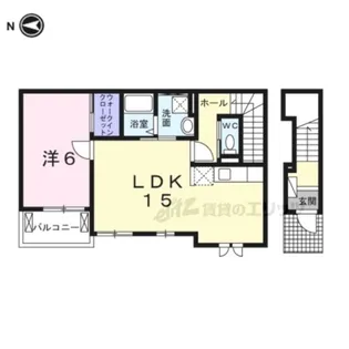 ミエティトゥーラ【2階】の間取り