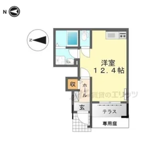 メゾンドココ【1階】の間取り