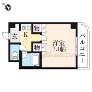 石丸ビル【3階】の間取り