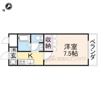 レイクデッキ☆ys【2階】の間取り