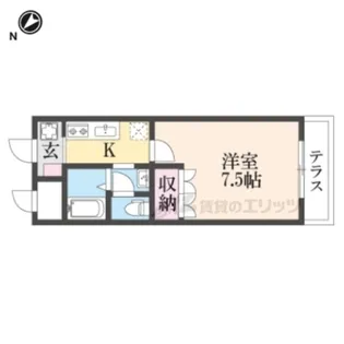 レイクデッキ☆ys【1階】の間取り