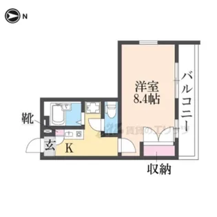 レオパレスナカノ【201号室】の間取り
