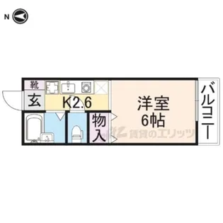 メゾン・ド・スリシエ? B棟【103号室】の間取り