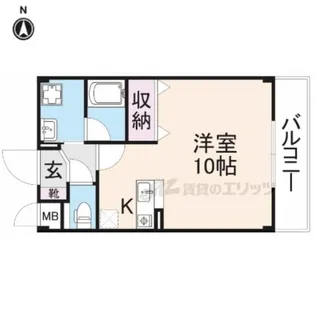 グランソーレ【102号室】の間取り