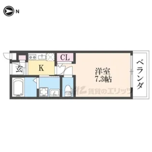 AONI【2階】の間取り