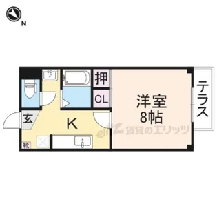 レジデンスメリディオ【2階】の間取り