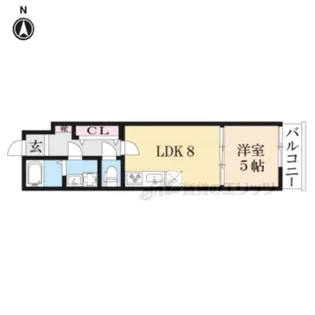 DOOR'S SUMIZOME【3階】の間取り