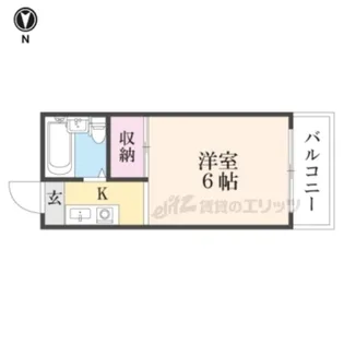 プレアール大峰元町【202号室】の間取り