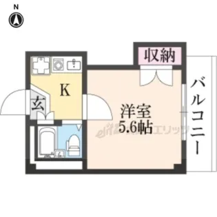 レオパレス光善寺第2【2階】の間取り