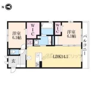 グランデ【2階】の間取り