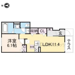 Heritage?【1階】の間取り