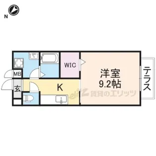 ハイツK?【2階】の間取り