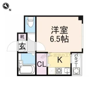 ライクスリー【2階】の間取り