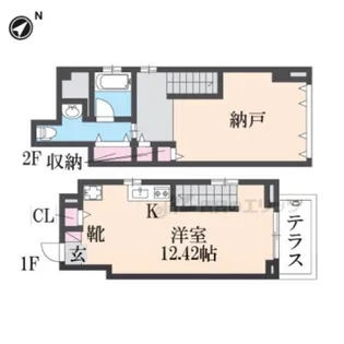 StoRK Residence枚方新町【202号室】の間取り