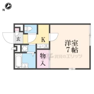 レオパレスエンブレム【1階】の間取り