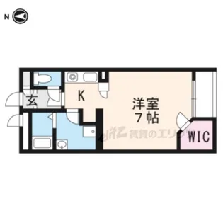 レオネクストKAZE【103号室】の間取り