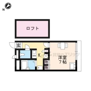 レオパレスエル カルチェ【306号室】の間取り