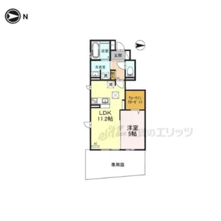 コージーコートT.?【1階】の間取り