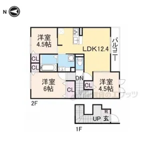 renom (ルノン)【207号室】の間取り