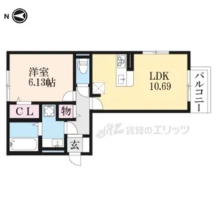 グレイスファミーユ【2階】の間取り