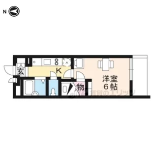 レオパレスグローリー【202号室】の間取り